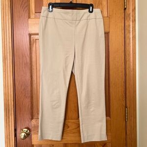 Chico's So Slimming Brigitte Tan Ankle Pant